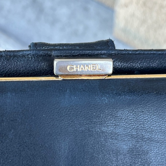 AUTHENTIC CHANEL Caviar Timeless CC French Wallet Black - Picture 12 of 15